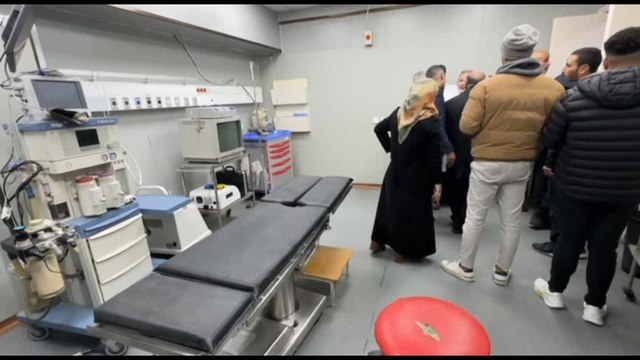 Gaza, ospedale riapre un anno dopo essere stato distrutto da Israele