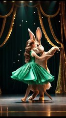 A Girl Fuses with Big Rabbit