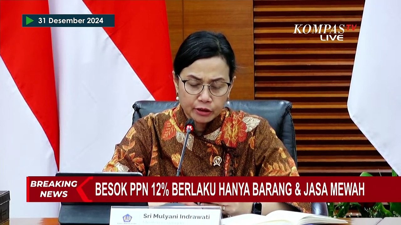 [FULL] Menkeu Sri Mulyani Beberkan Rincian Barang Mewah yang Kena PPN 12 Persen