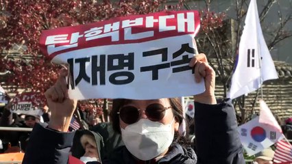 Corée du Sud: des centaines de manifestants en soutien du président déchu