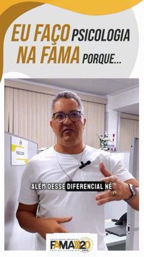 O que nossos alunos estão falando sobre o curso de Psicologia da FAMA