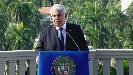 Discurso del presidente Mulino en los 25 años del Canal en manos panameñas