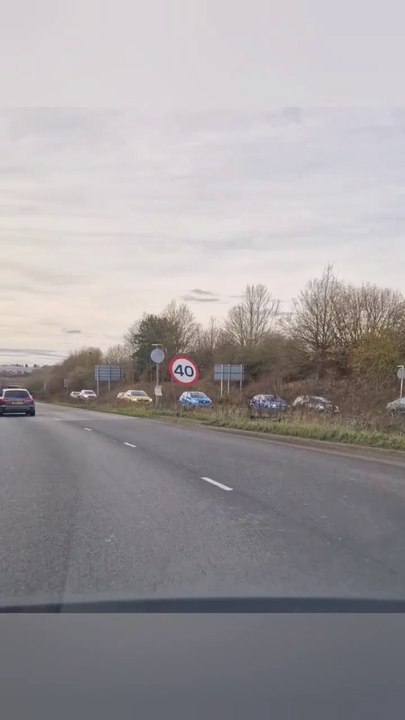 A43 Kettering barrier