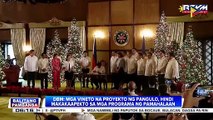 DBM: Mga vineto na proyekto ng Pangulo, hindi makakaapekto sa mga programa ng pamahalaan