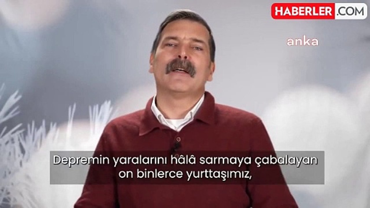 TİP Genel Başkanı Erkan Baş: 2025'te Daha Büyük Özveriyle Çalışacağız
