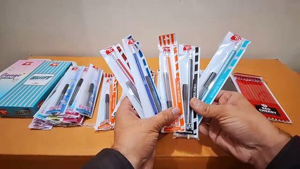 Unboxing of FIGO dango, swift, red cherry, carbon black, silver touch 2.0 mechanical pencil