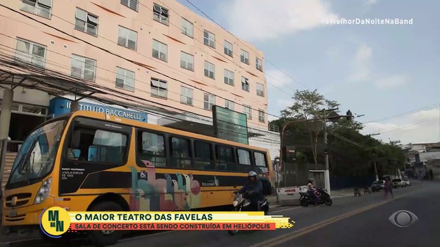 Teatro na favela: sala de concerto é construída em Heliópolis