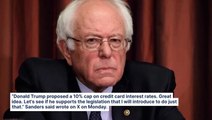 Bernie Sanders Calls Trump's 10% Interest Rate Cap On Credit Card Debt A 'Great Idea' As Defaults Surge To Highest Levels Since 2008