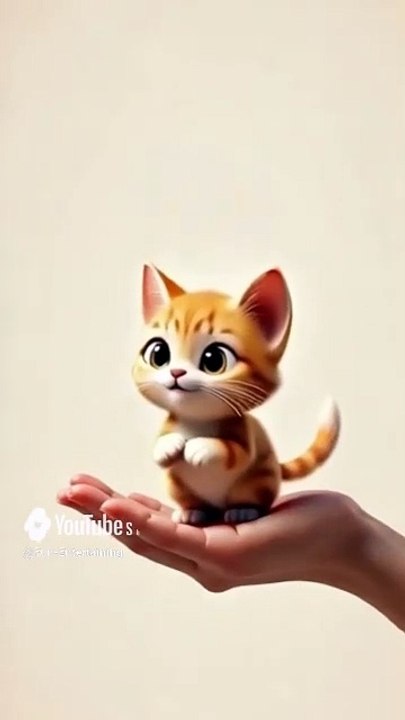 Fun Cute Cat Jumping