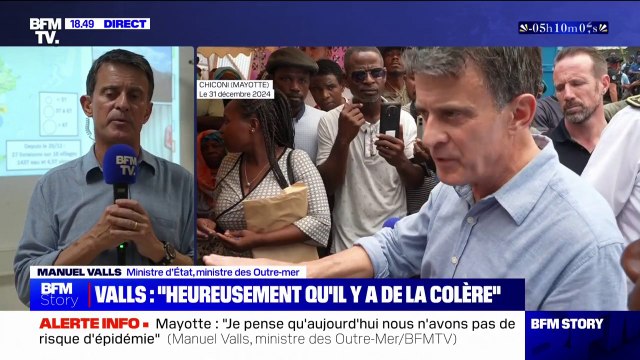 Mayotte: Manuel Valls affirme qu'il reviendra sur l'archipel dans quelques semaines