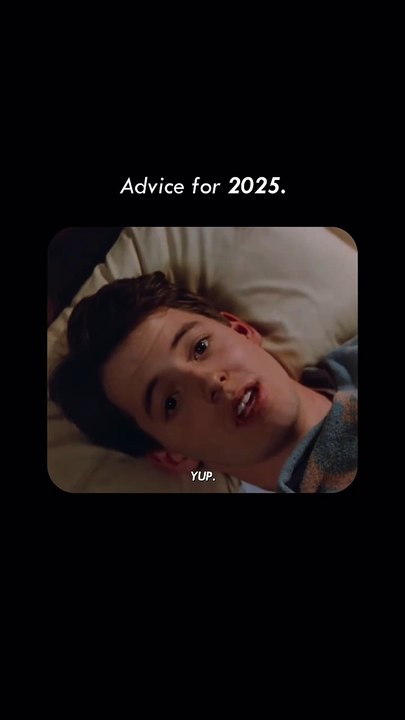 Advice for 2025