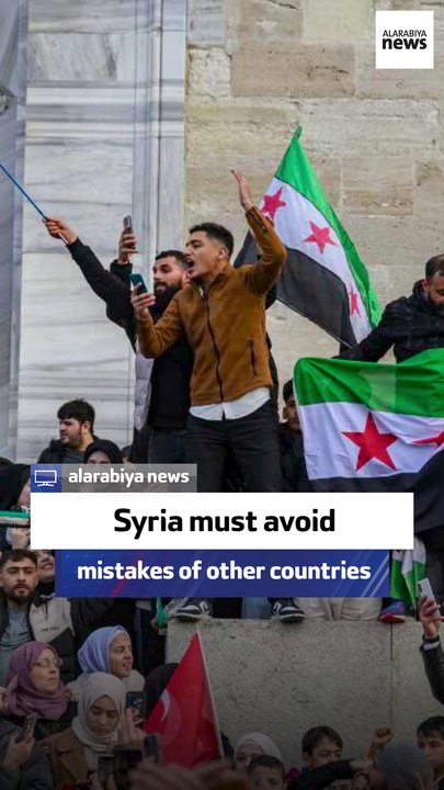 Syria must avoid mistakes of other countries