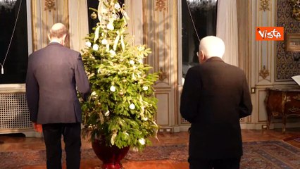 Ecco il backstage del tradizionale discorso di fine anno di Mattarella