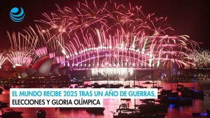 El mundo recibe 2025 tras un año de guerras, elecciones y gloria olímpica