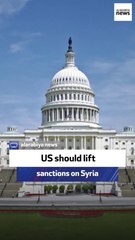 US should lift sanctions on Syria