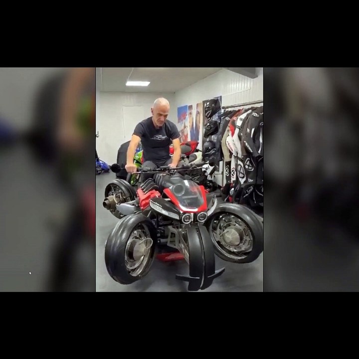 🚀 Introducing the World’s First Flying Motorcycle: The Lazareth LMV 496 ...