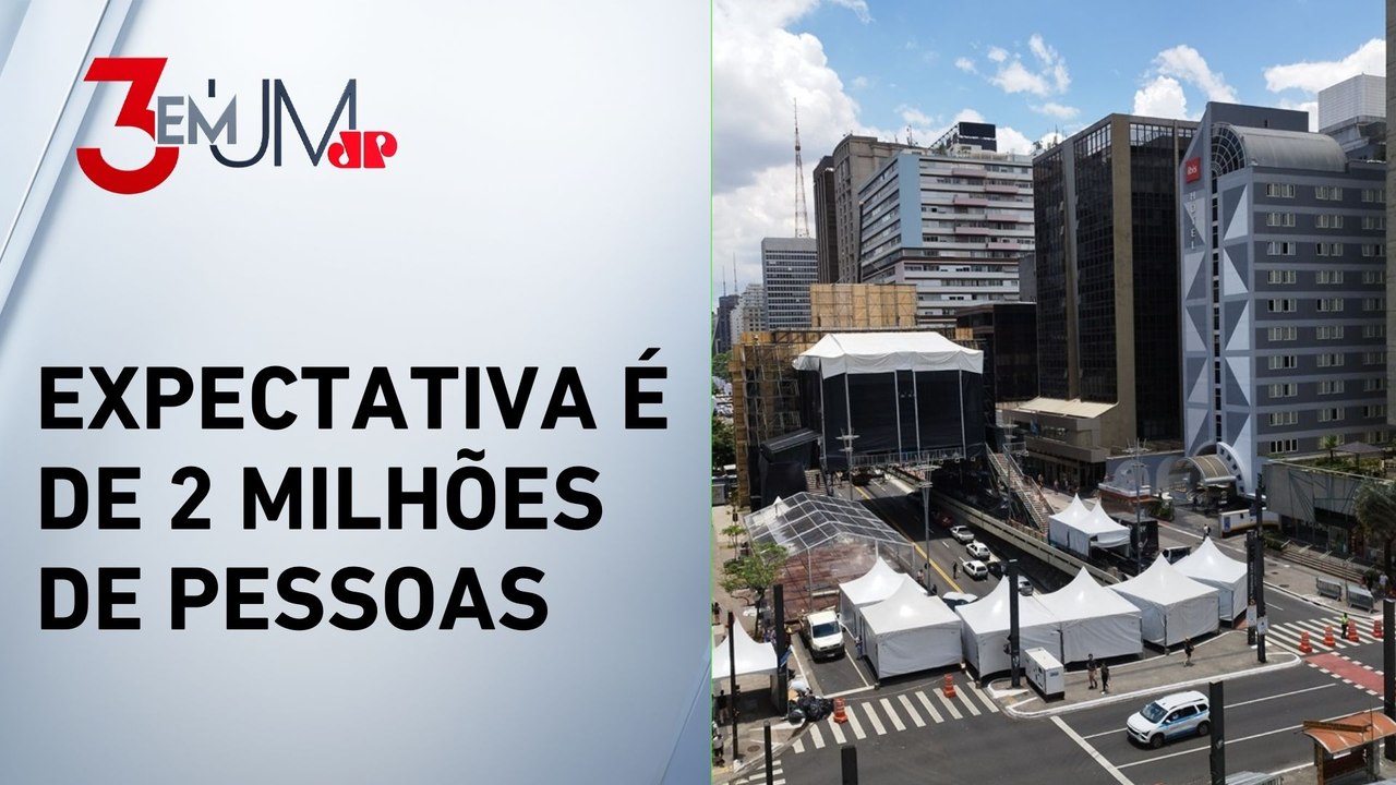 Ricardo Nunes fala sobre Réveillon na Paulista, que terá shows e queima de fogos