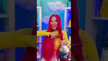 OMG! Long Hair Cut! 🙀✂️ #hairstyle #reverse