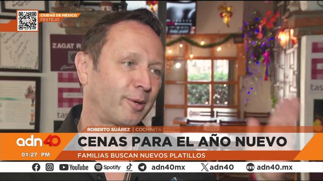 Familias innovan en sus cenas de Año Nuevo, buscando nuevos platillos