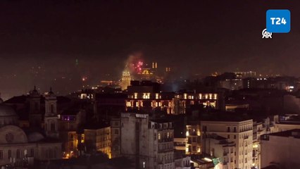 İstanbul'da yeni yıl coşkusu