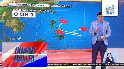 Weather update as of 7:10 AM (January 1, 2025) | Unang Balita