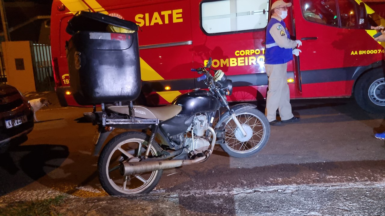 Criança de 7 anos é atropelada por moto no Bairro Morumbi em Cascavel
