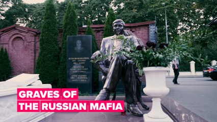 Guns and ghosts: Moscow's mafia cemetery