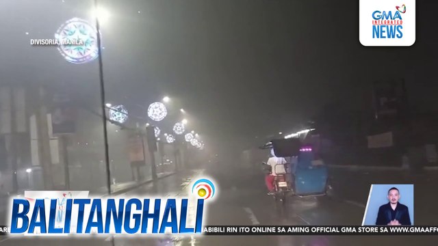 Usok, bumalot sa ilang lugar sa Manila matapos ang pagsalubong sa Bagong Taon | Balitanghali