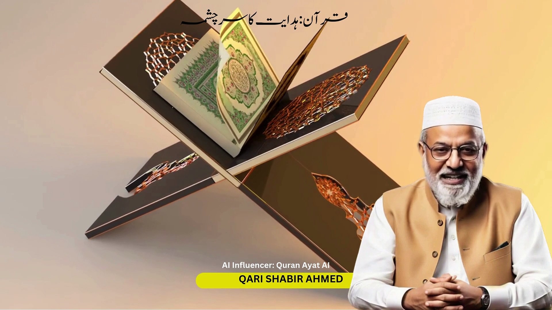 ⁣islamic bayan |ai influencer by quran ayat ai |ai genrated #ai #islamic #influencer 002