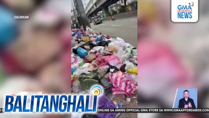 Tambak na mga basura, tumambad sa iba't ibang bahagi ng Metro Manila kasunod ng mga pagdiriwang ng Bagong Taon | Balitanghali