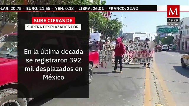 Estudios revelan que la violencia desplaza dos veces más mexicanos que desastres naturales