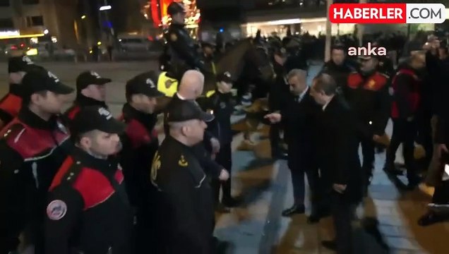 İstanbul Valisi Gül, Taksim'de Düzensiz Göçle Mücadeleye Destek Verdi