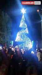 Suriye'de yılbaşı coşkusu: Birçok kentte kutlandı