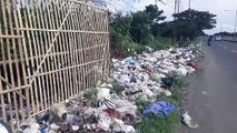 Sampah di Jalan Raya Bungko