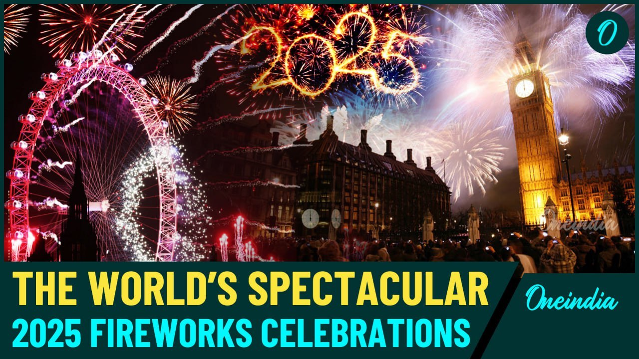 The world welcomed 2025 with breathtaking fireworks from Times Square, Dubai, London, and more!