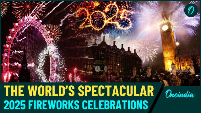 The world welcomed 2025 with breathtaking fireworks from Times Square, Dubai, London, and more!