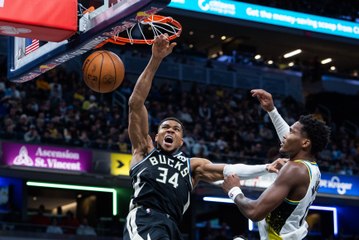 NBA : Un Giannis en mode diesel s'offre les Pacers pour son retour