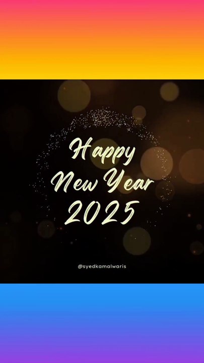 Happy new year 2025 🎊