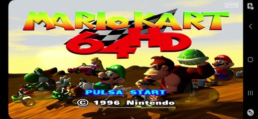 (MARIO KART 64) EN ESPAÑOL. TEXTURÍZADO. EN (HD) COPA 100CC. SHAMPIÑON.