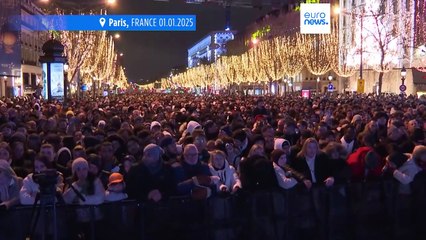 Nouvel An : les capitales européennes célèbrent le passage à 2025