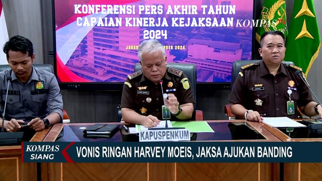 Kejagung Resmi Ajukan Banding Vonis Ringan Harvey Moeis