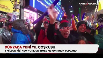 Dünyada yeni yıl coşkusu