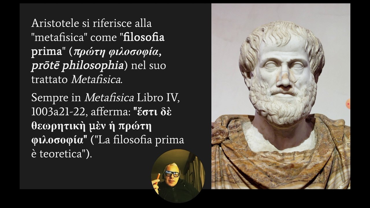Aristotele (parte 2 - la Metafisica)