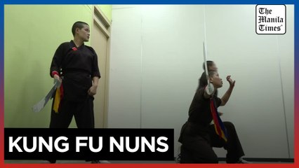 Nepal's kung fu nuns kick off reopening of nunnery to public after five years