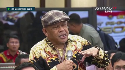 Pernyataan Eggi Sudjana soal Wibawa Kepolisian dalam Catatan Polri Tahun 2024