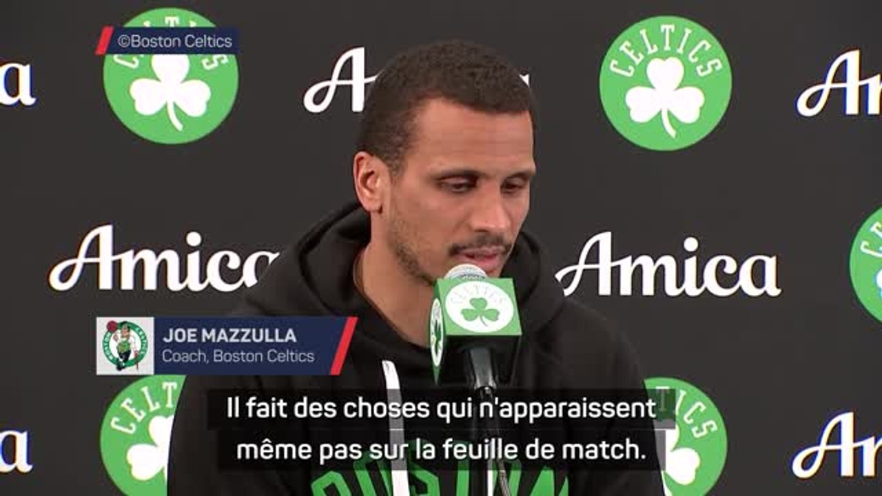 Celtics - Mazzulla : "Horford fait des choses qui n'apparaissent même pas sur la feuille de match"