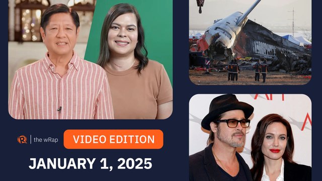 Marcos, Duterte call on Filipinos for growth and resilience in 2025 | The wRap