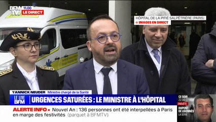 Soignants: "Il faut former plus et former mieux", indique Yannick Neuder, ministre de la Santé