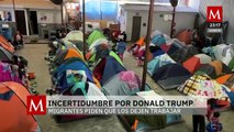 Sigue la incertidumbre de los migrantes por la llegada de Donald Trump