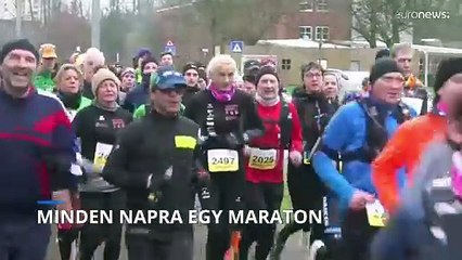 Rekordot döntött az első nő, aki az év minden napján maratont futott